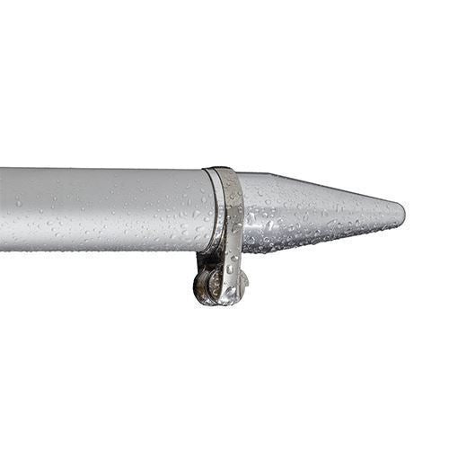 TACO 18 Deluxe Outrigger Poles w/Rollers - Silver/Black [OT-0318HD-BKA]