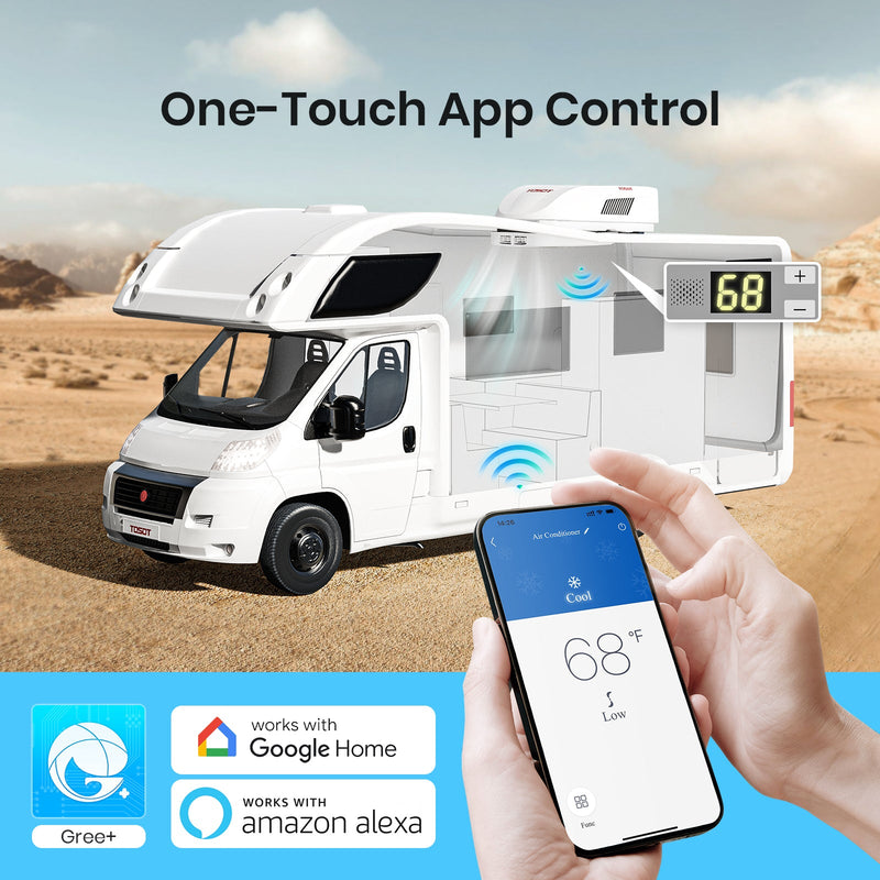 TOSOT Direct 15,000 BTU RV Air Conditioner with Heat Pump