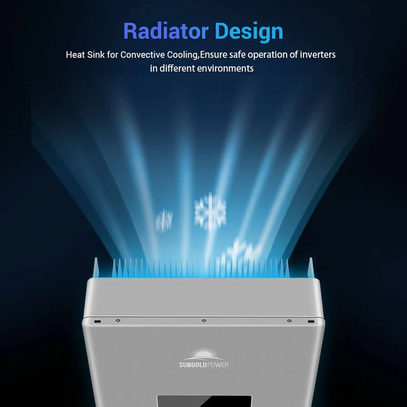 SunGold Power 11.4KW High Voltage Split Phase Hybrid Inverter