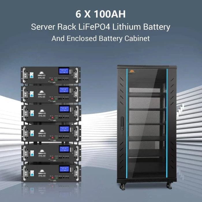 SunGold Power Hybrid Solar Kit 7.6KW 48V Split Phase 15.36KWH Lithium Battery 12 X 500 Watt Solar Panel SGH-7.6N3E