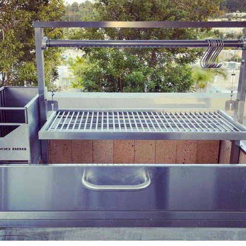Tagwood BBQ Santa Maria Argentine Wood Fire & Charcoal Gaucho Grill Built in | BBQ05SS