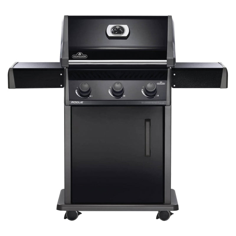 Napoleon Rogue 425 Propane Black Gas Grill with SS Grates