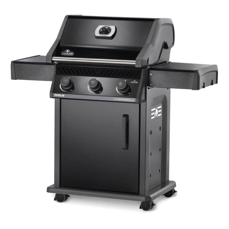 Napoleon Rogue 425 Propane Black Gas Grill with SS Grates