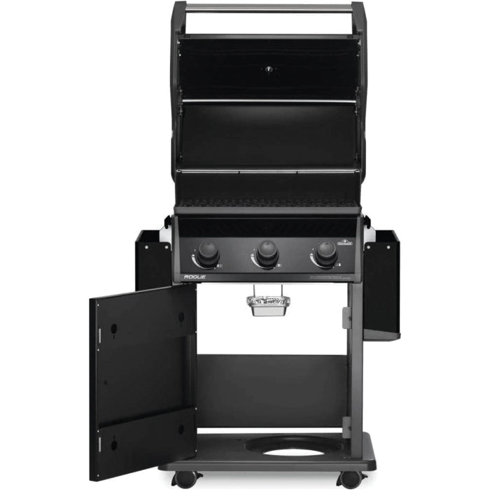 Napoleon Rogue 425 Propane Black Gas Grill with SS Grates