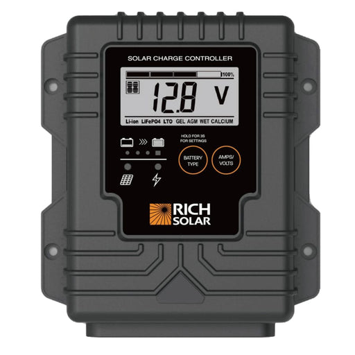 10 Amp 12V Waterproof PWM Solar Charge Controller