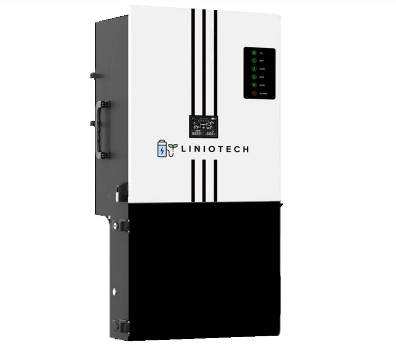 Liniotech 15KVA Hybrid Inverter All in One solar Inverter | 15kW PV Input | 11.4kW AC Output 200A Pass Through