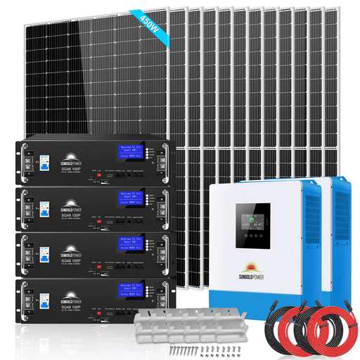 10kw server rack solar kit