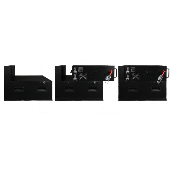 Aims Power All In One Onboard Solar Generator- Heavy Duty Industrial Grade 5.58kWh Battery 3kW Pure Sine Inverter Charger 1400 Watt Solar Input