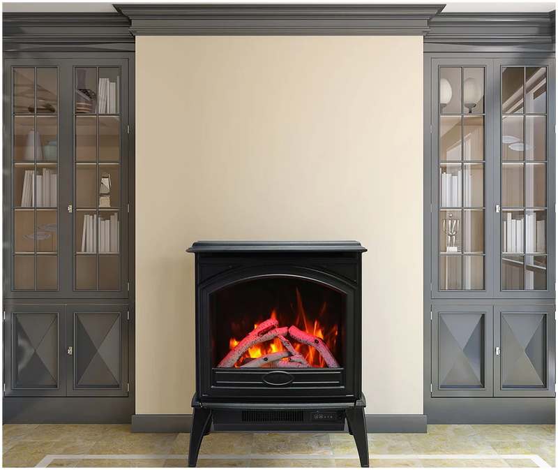 Amantii 50" Cast Iron Freestand Electric Fireplace