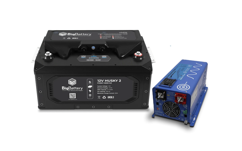 BigBattery 12V 1X HUSKY 2 Power Kit – AIMS (2000W | 5.12kWh)