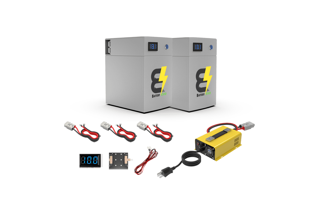 BatteryEVO 12V OWL105 2x Battery Kit (210Ah - 2.7 kWh)