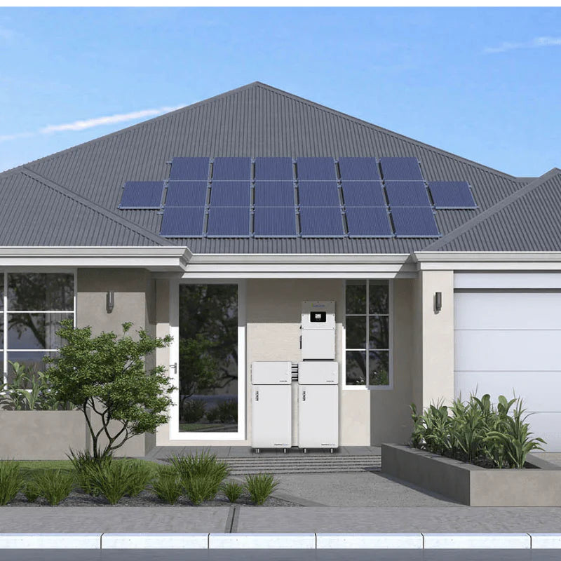 RENON Xcellent Plus 16kWh LiFePO4 Wall-Mounted Battery | Built-In BMS + DC-DC Converter | Expandable | -4°F to 122°F