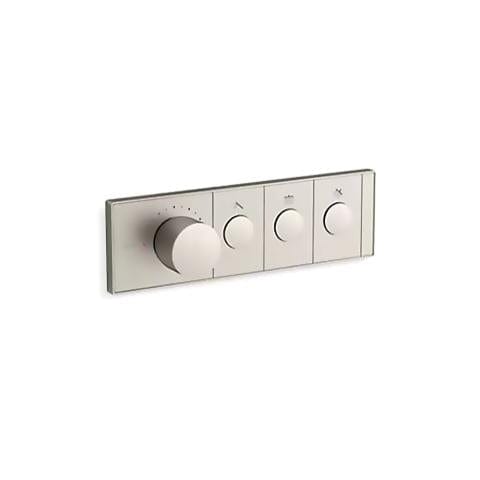 Kohler K-26347-9 Anthem, Three-outlet Thermostatic Valve Control Panel