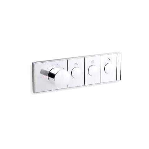 Kohler K-26347-9 Anthem, Three-outlet Thermostatic Valve Control Panel
