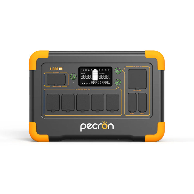 PECRON E1000LFP Portable Power Station Solar Generator (1800W | 1024Wh)