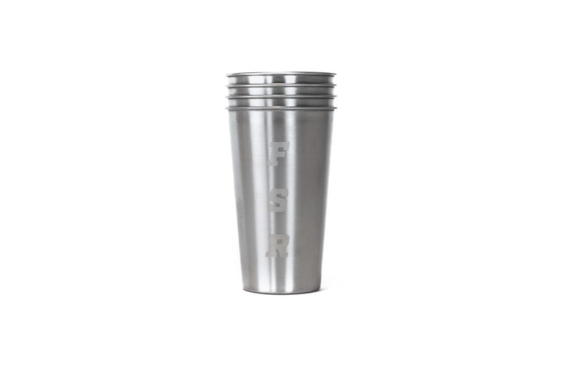 Freespirit Recreation Stainless Steel 16oz Cups (4) - Clearance