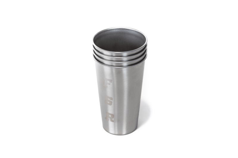 Freespirit Recreation Stainless Steel 16oz Cups (4) - Clearance
