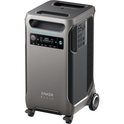 Anker SOLIX 2x F3800 Solar Generator Portable Power Stations + Double Power Hub (12000W | 7.68kWh)
