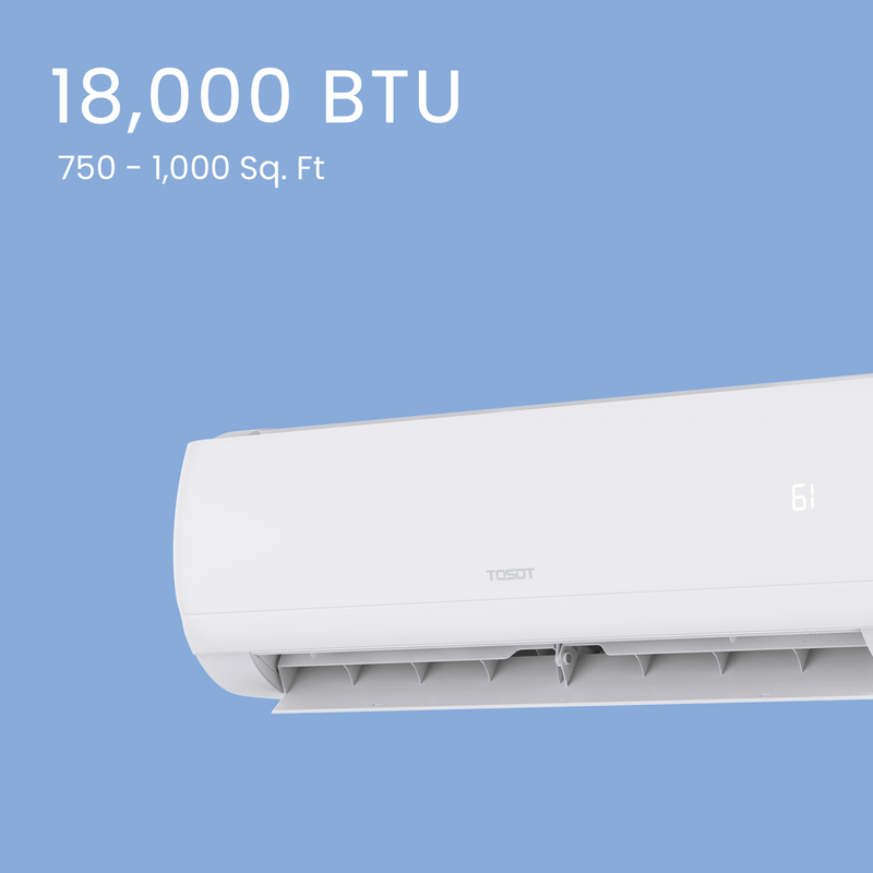 TOSOT Direct 18,000 BTU Mini-Split Heat Pump Air Conditioner-230V