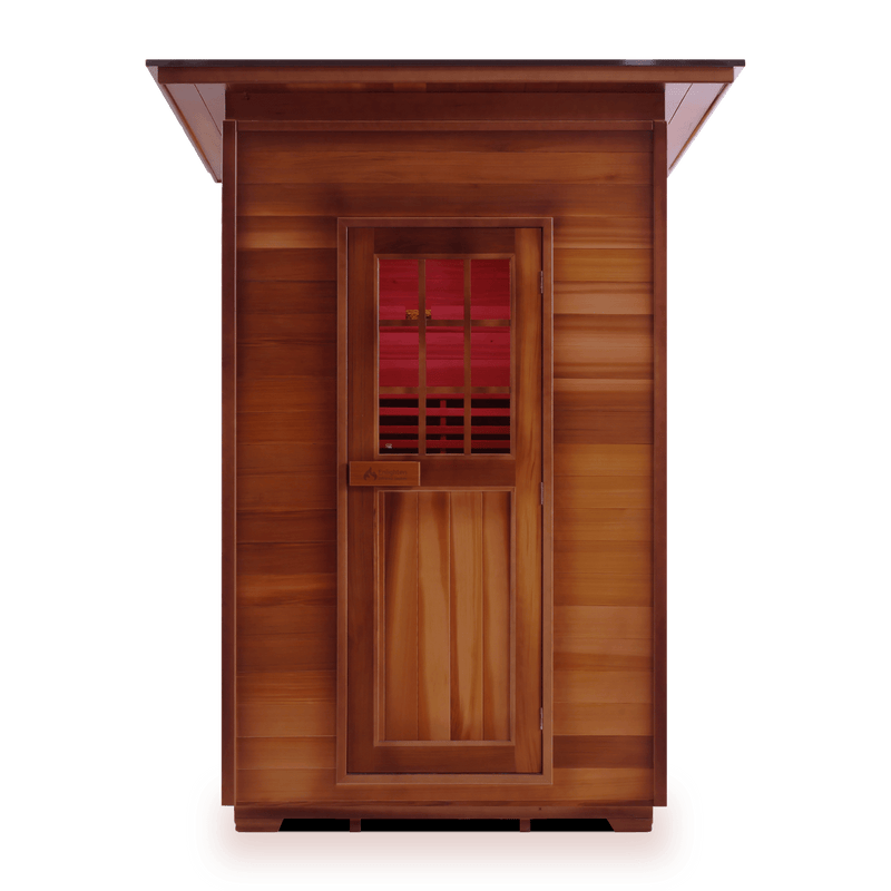 Enlighten SaunaTerra MoonLight 2 Dry Traditional Outdoor Sauna | 2 Persons