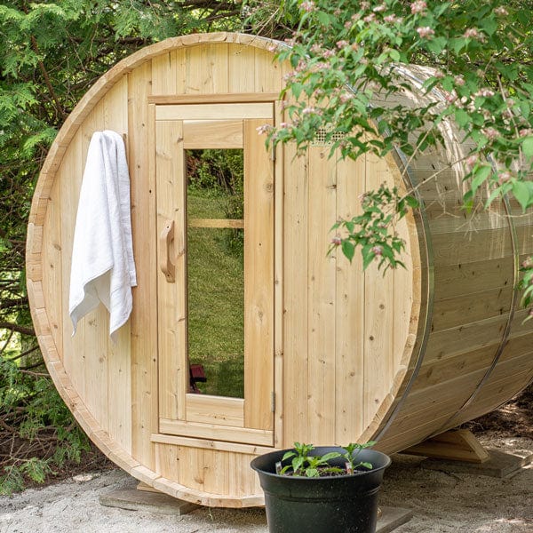 Dundalk Leisurecraft Canadian Timber Harmony Barrel Sauna | 4 Persons