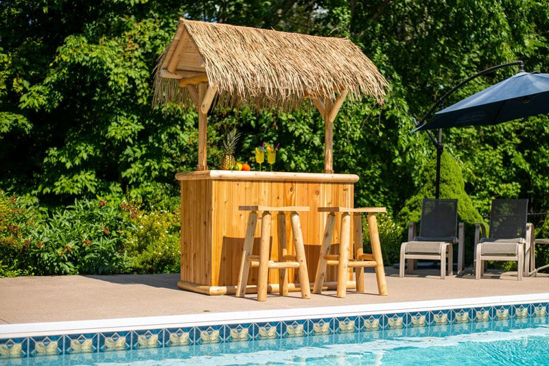 Dundalk Leisurecraft Canadian Timber Southern Fantasy Tiki Bar
