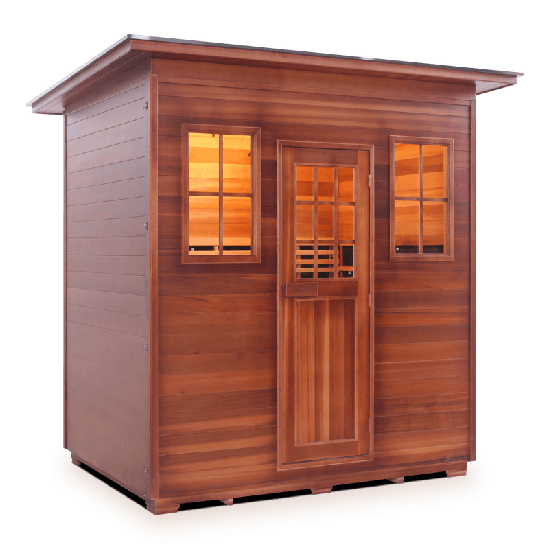 Enlighten SaunaTerra MoonLight 5 Dry Traditional Outdoor Sauna | 5 Persons