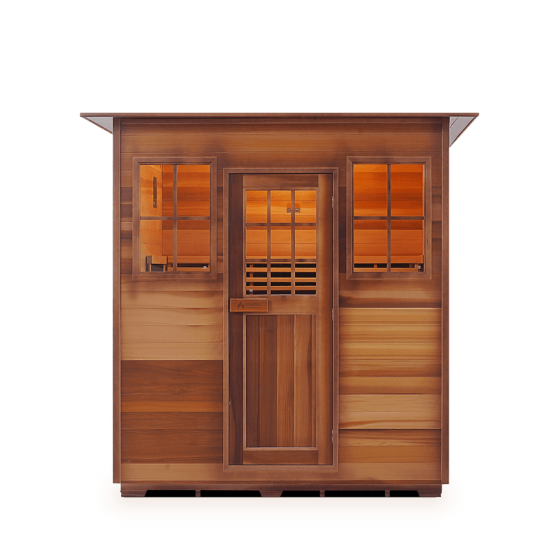 Enlighten SaunaTerra MoonLight 4 Dry Traditional Indoor Sauna | 4 Persons
