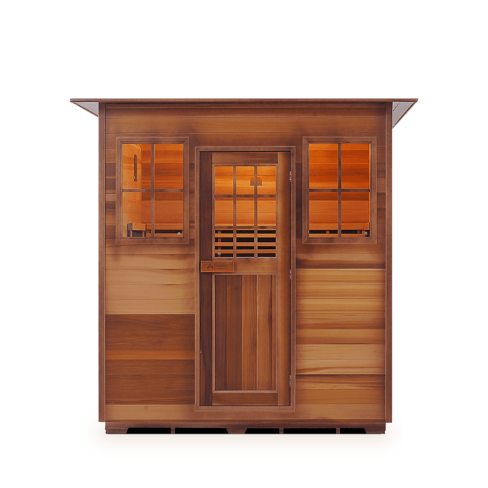 Enlighten SaunaTerra MoonLight 4 Dry Traditional Indoor Sauna | 4 Persons