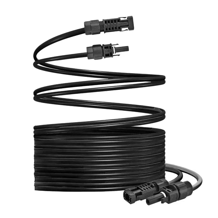 Nature’s Generator 50 Foot Quick Release MC4 Extension Cables for MyGrid 10K System