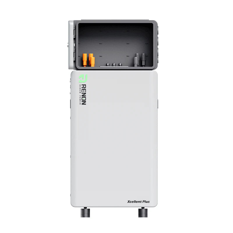 RENON Xcellent Plus 16kWh LiFePO4 Wall-Mounted Battery | Built-In BMS + DC-DC Converter | Expandable | -4°F to 122°F