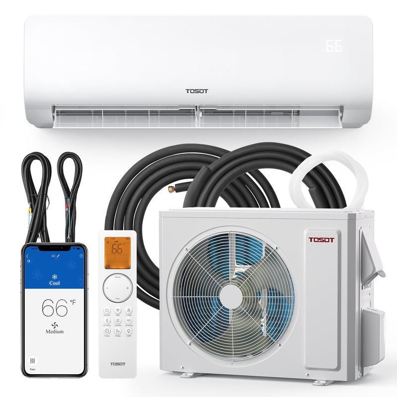 TOSOT Direct 12,000 BTU Mini-Split Heat Pump Air Conditioner-230V