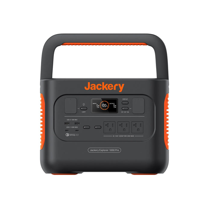 Jackery Explorer 1000 Pro Portable Power Station Solar Generator