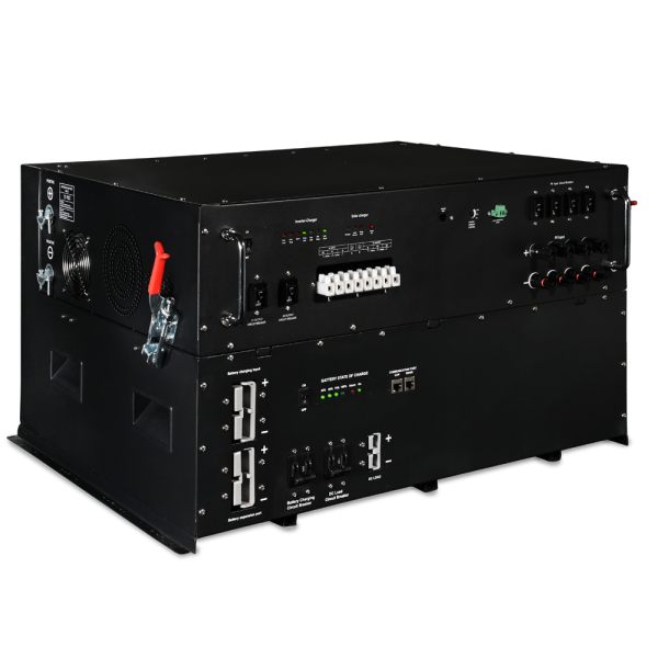 Aims Power All In One Onboard Solar Generator- Heavy Duty Industrial Grade 5.58kWh Battery 3kW Pure Sine Inverter Charger 1400 Watt Solar Input