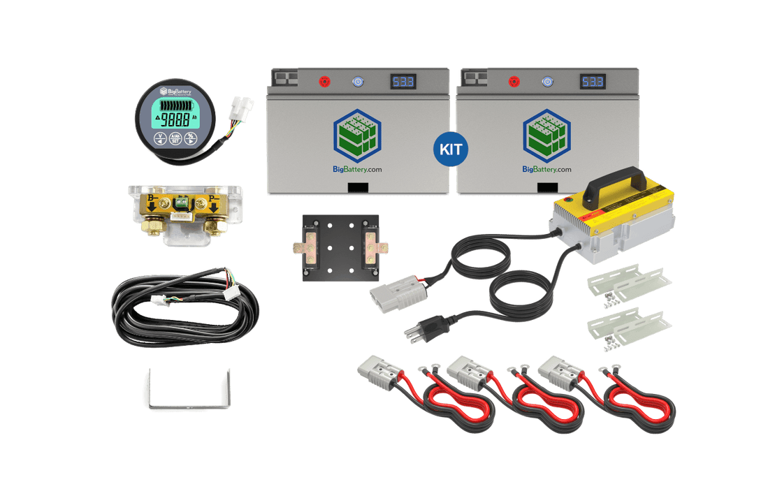 BigBattery 48V 2X FALCON ELITE KIT – LiFePO4 – 122Ah – 6.12kWh