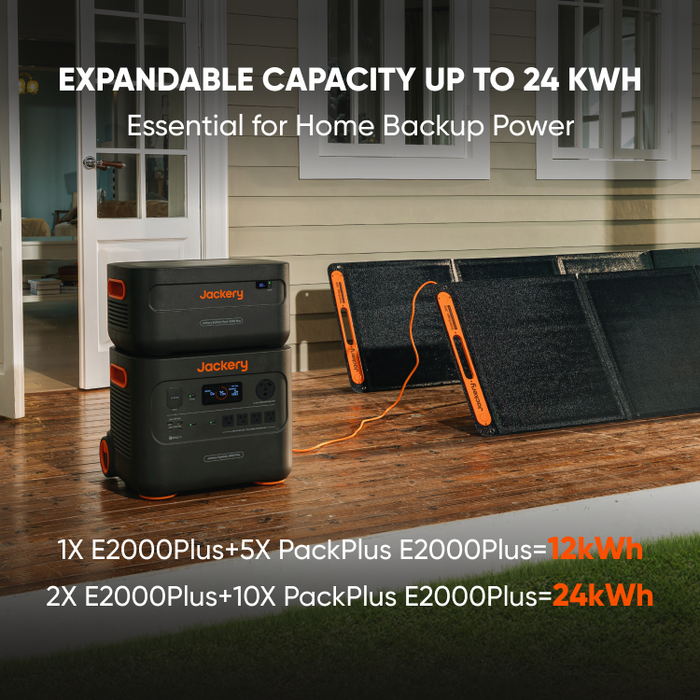 Jackery Solar Generator 2000 Plus (3000W | 2042Wh)