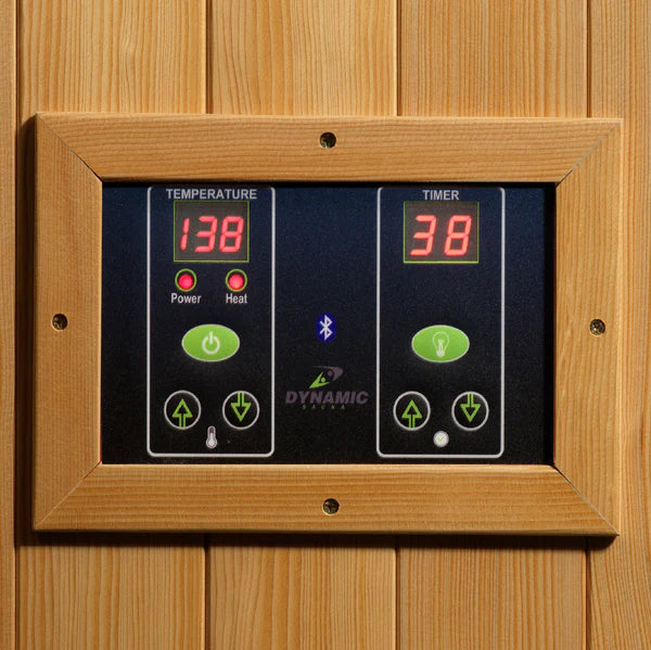 Dynamic Sauna Gracia Low EMF Far Infrared Sauna | DYN-6119-01 | 2 Persons