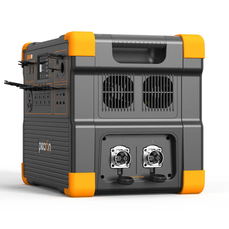 PECRON E3600LFP Portable Power Station Solar Generator (3600W | 3072Wh)