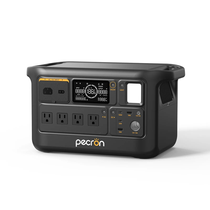 Pecron F1000LFP Portable Power Station (1500W | 1004Wh)