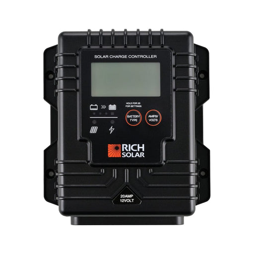 20 amp waterproof solar charge controller