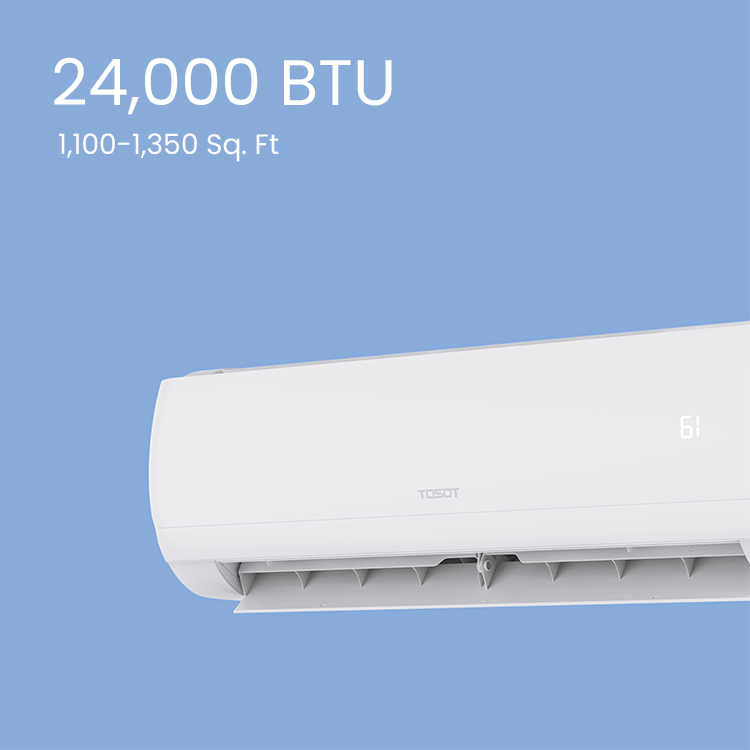 TOSOT Direct 24,000 BTU Mini-Split Heat Pump Air Conditioner-230V