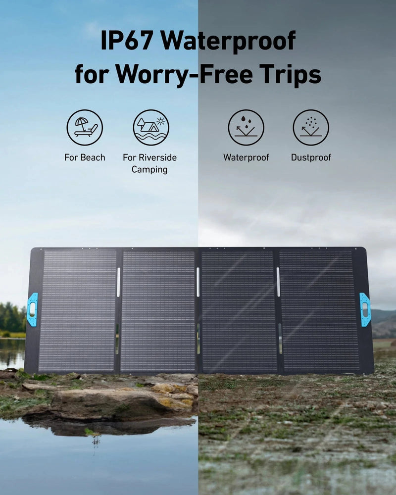 Anker SOLIX PS400 400W Portable Monocrystalline Solar Panel