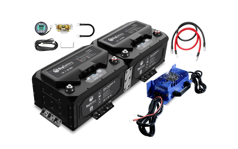 BigBattery 24V 2X HUSKY 2 Battery Kit (400Ah | 10.24 kWh)