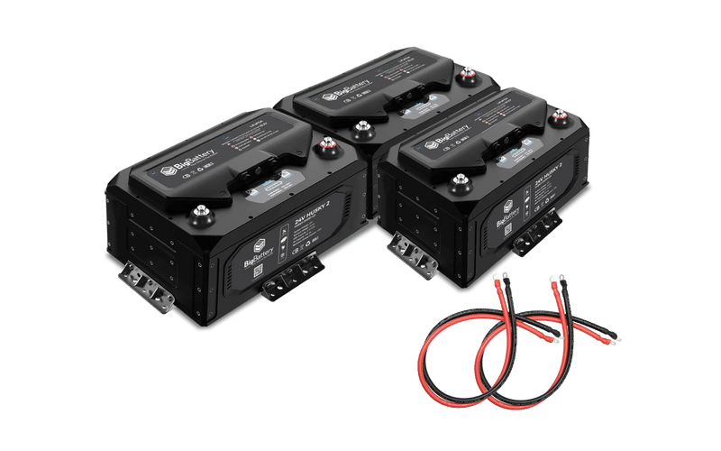 BigBattery 24V 3X HUSKY 2 Battery Kit (600Ah | 15.36kWh)