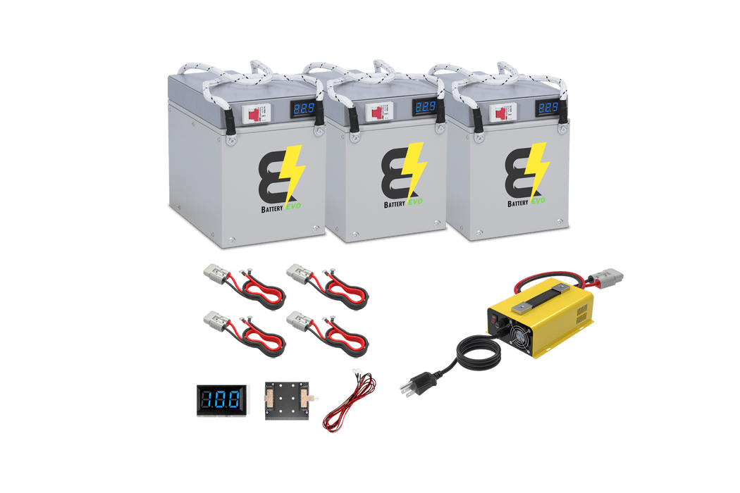 BatteryEVO 24V Eagle 3x Battery Kit (180Ah - 4.5kWh)