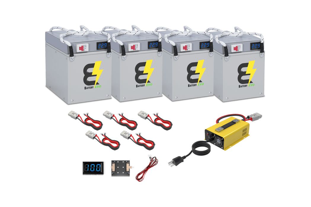 BatteryEVO 24V Eagle 4x Battery Kit (240Ah - 6kWh)