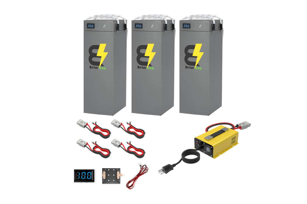 BatteryEVO 24V Hawk 3x Battery Kit (690Ah - 17.7kWh)