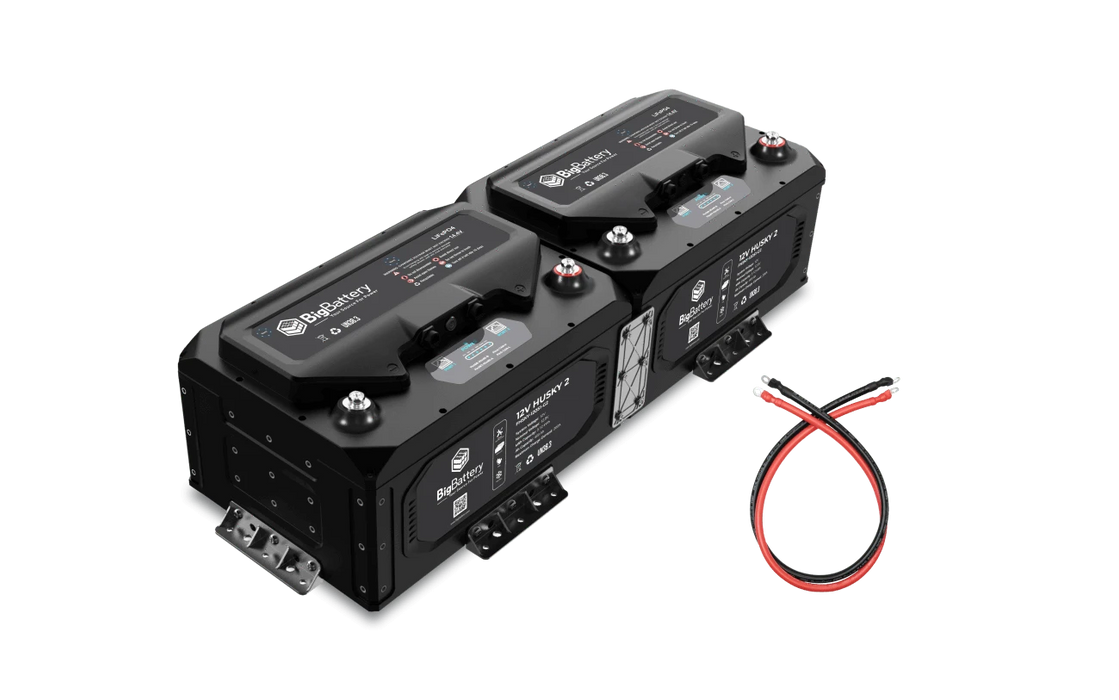 BigBattery 12V 2X HUSKY 2 Battery Kit (800Ah | 10.25kWh)