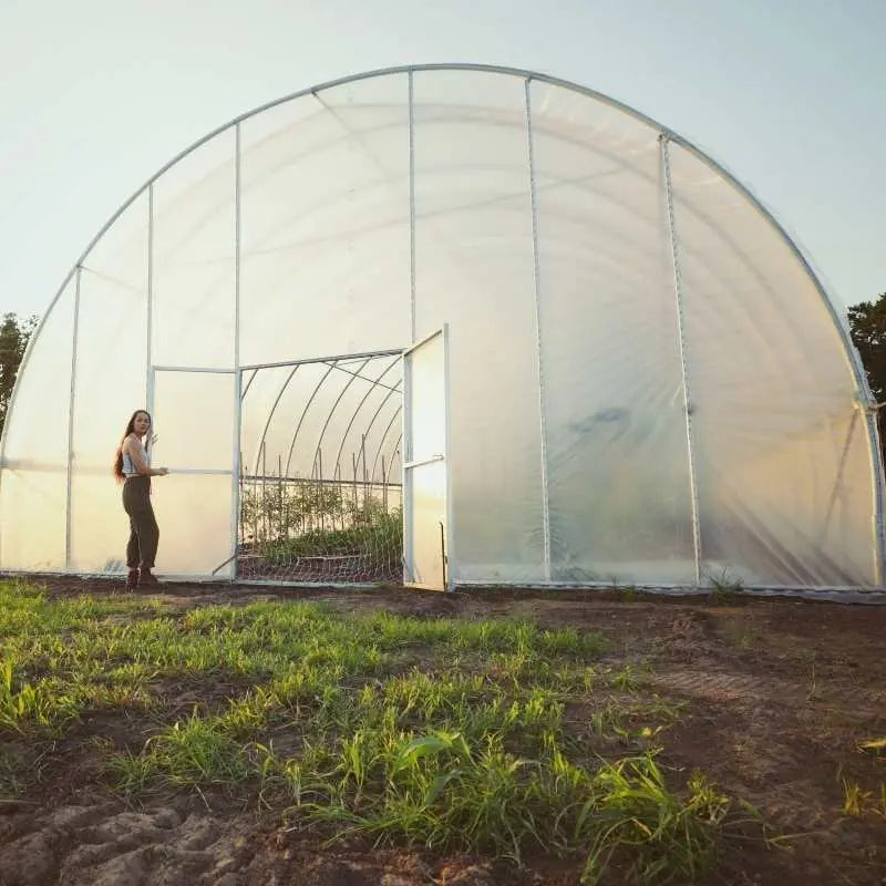 Bootstrap Farmer 30' Round All-Metal Hoop Greenhouse Kit