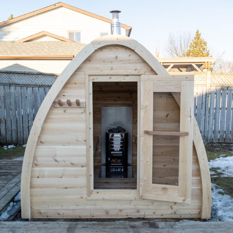 Dundalk Leisurecraft Canadian Timber MiniPOD Sauna | 4 Persons